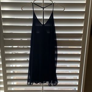 Brand New Aqua Navy Dress